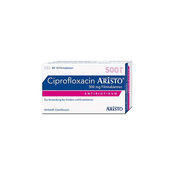Ciprofloxacin 500Mg 10 Tablet Aristo