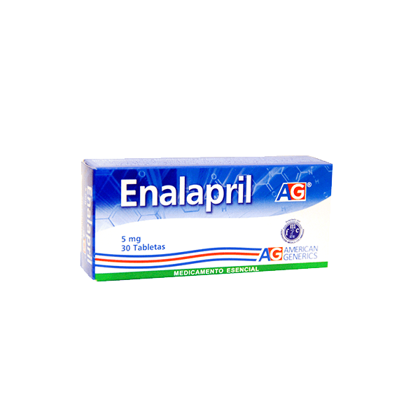 Enalapril Generis 5Mg 60 Tablet