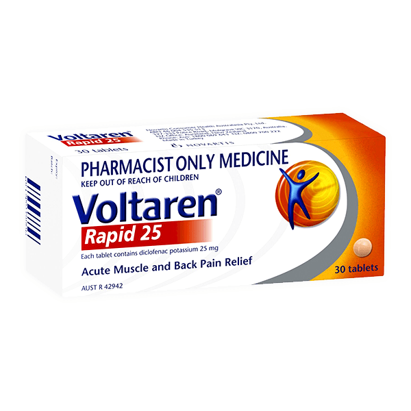 Voltaren 25Mg 30 Tablet