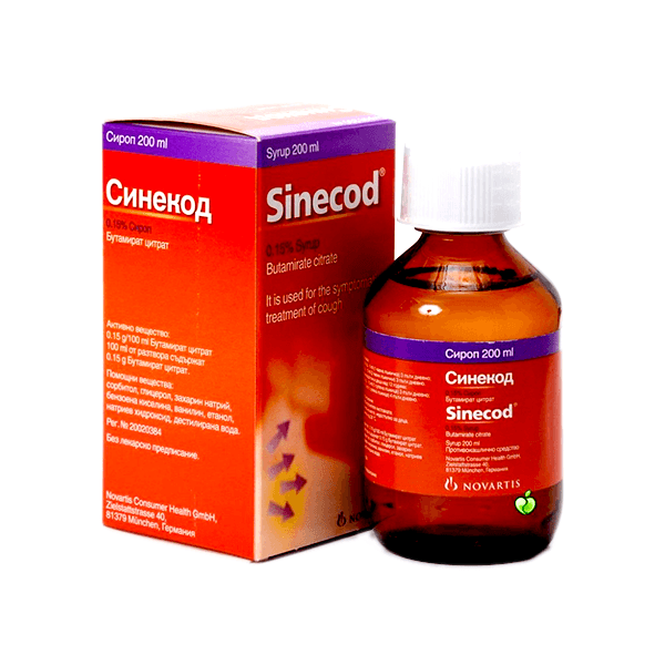 Sinecod 200Ml Syrup