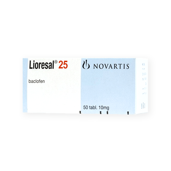 Lioresal 25Mg 50 Tablet