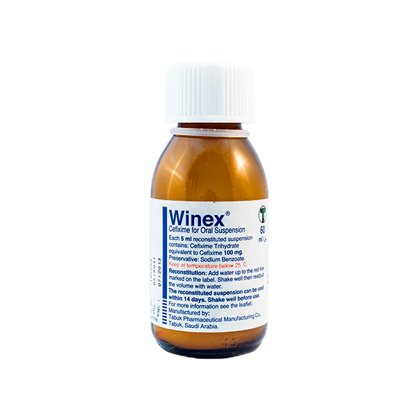 Winex 100 5Mg Ml 60Ml Suspension
