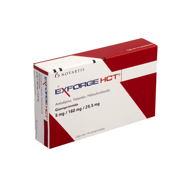 Exforge Hct 5 160 25Mg 28 Tablet