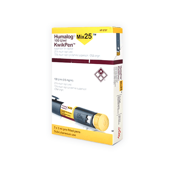 Humalog Mix 25 100Iu Ml 10Ml Pen