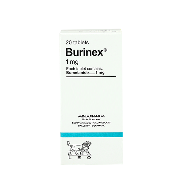 Burinex 1Mg 20 Tablet