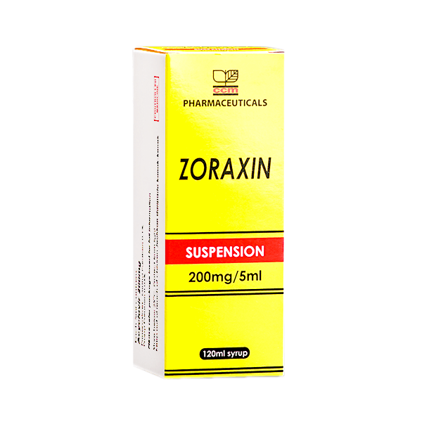 Zoraxin 200Mg 120Ml Syrup