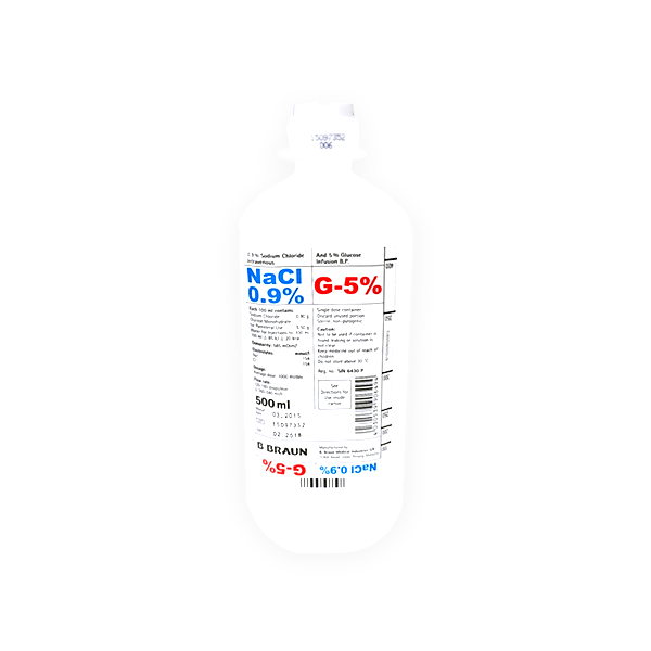 Serum Chloride 0 9 Glucose 5 500Ml Ms Pharma