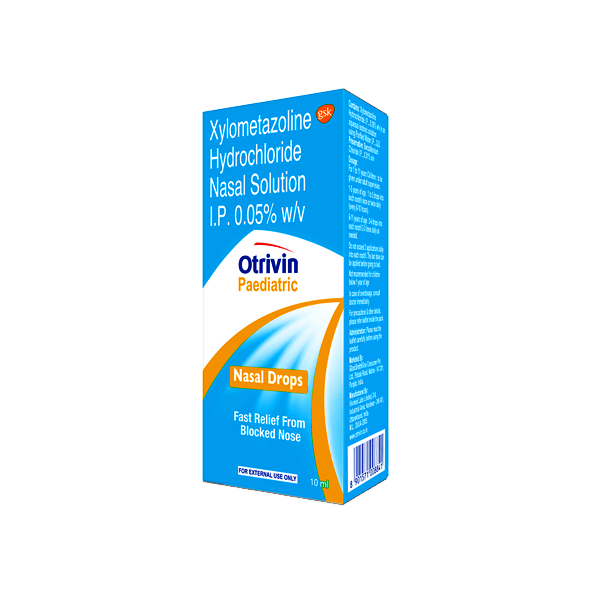 Otrivin 0 05 10Ml Drops
