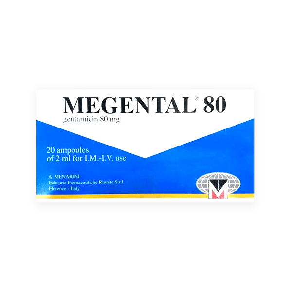 Megental 80Mg 20 Ampoule