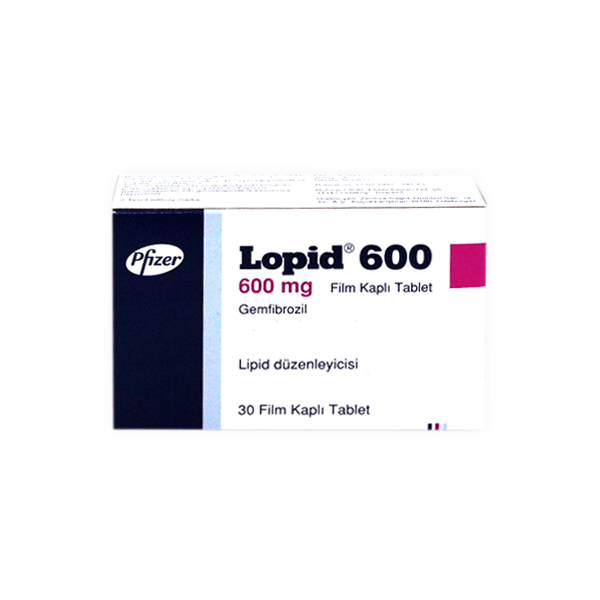 Lopid 600Mg 30 Tablet