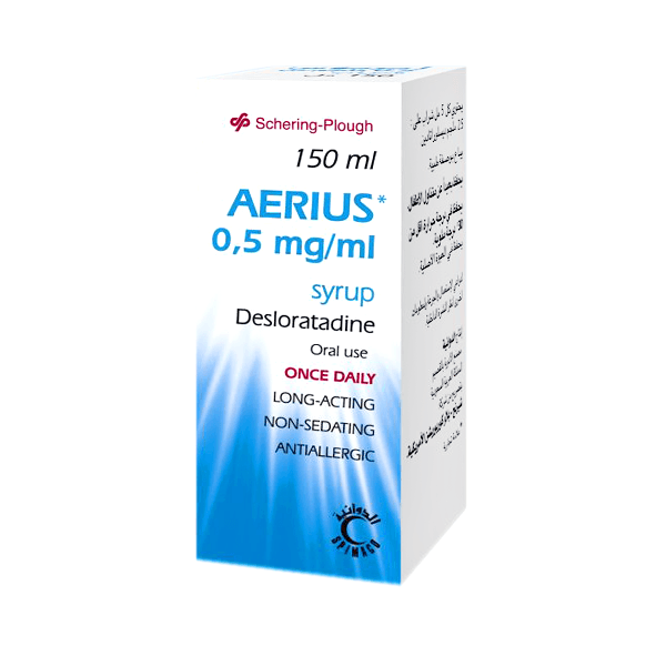 Aerius 0 5Mg Ml 150Ml Syrup