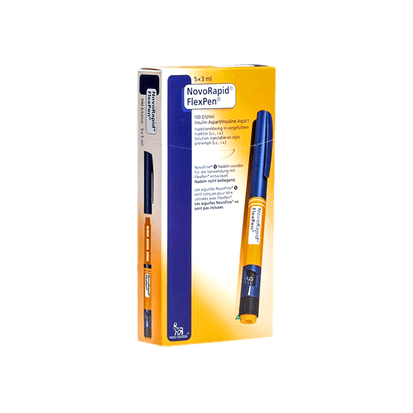 Novorapid Flexpen 100U Ml 5X3Ml Prefilled Pen