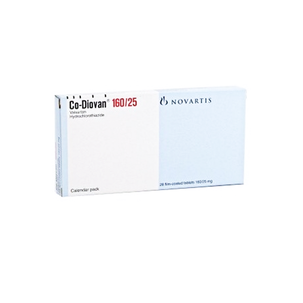 Co Diovan 160 25Mg Mg 28 Tablet