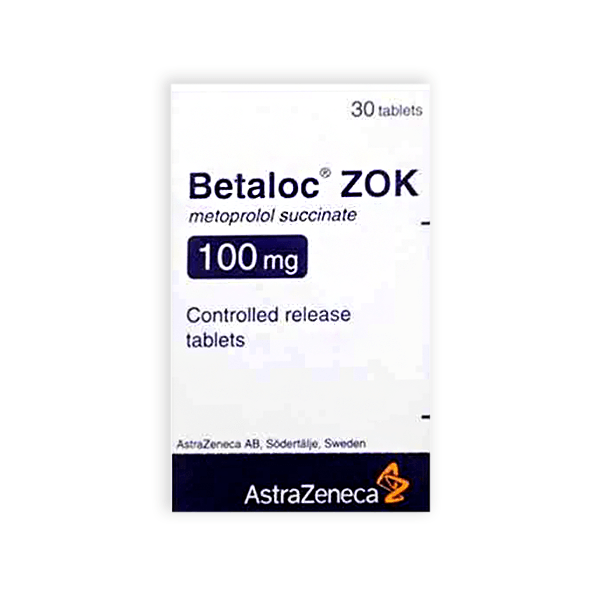 Betaloc Zok 100Mg 30 Tablet