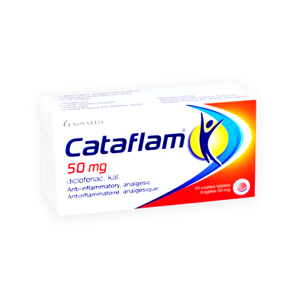 Cataflam 50Mg 20 Tablet