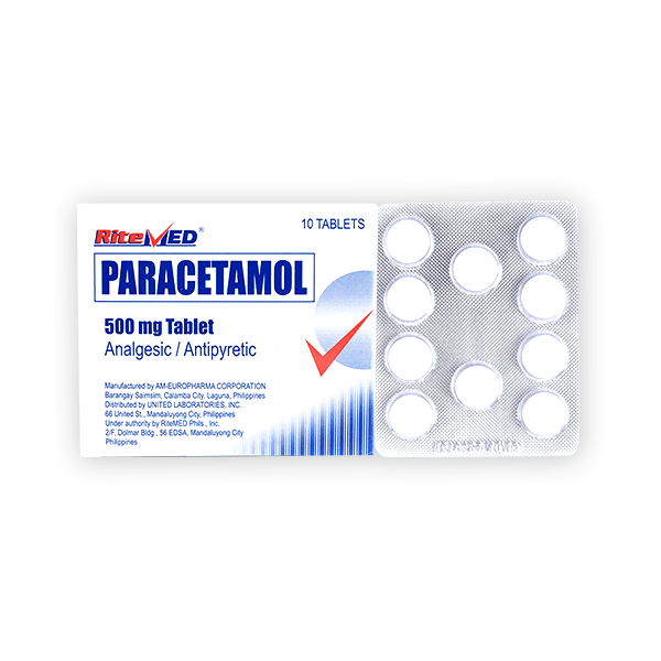 Paracetamol 500Mg 10 Tablet Mdi