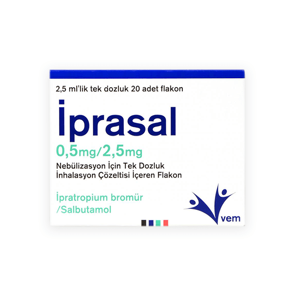 Iprasal 0 5Mg 2 5Mg 20 Vial