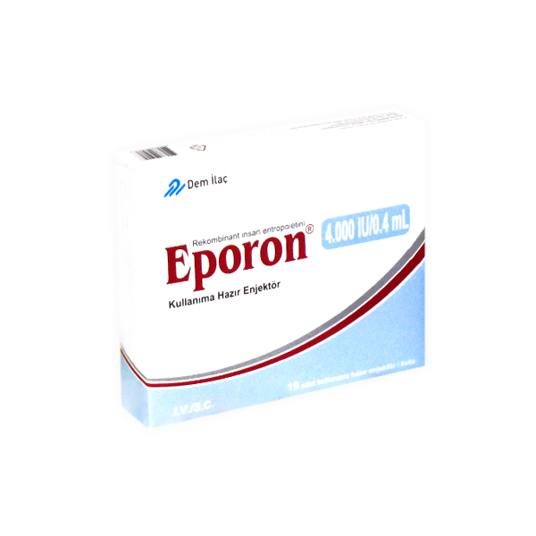 Eporon 4000I U 1 Prefilled Syringes