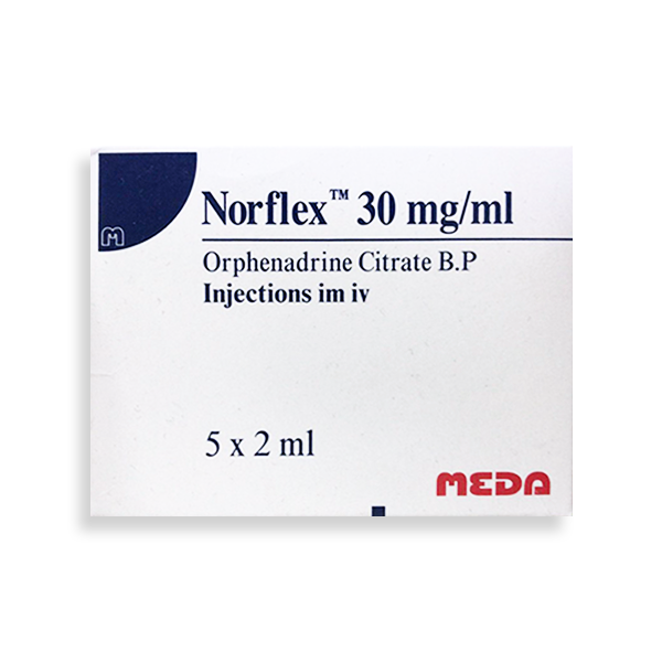 Norflex 30Mg 2Ml 1Vial