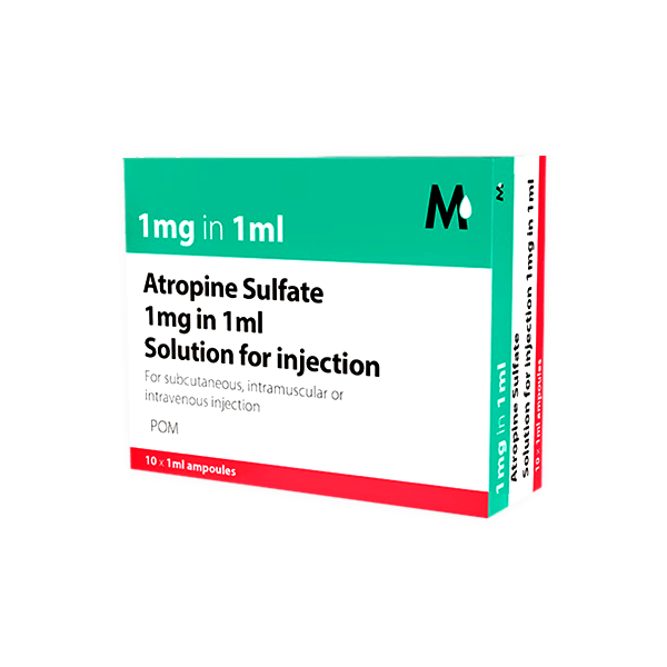 Atropine Sulfate 1Mg Ml Ampoule