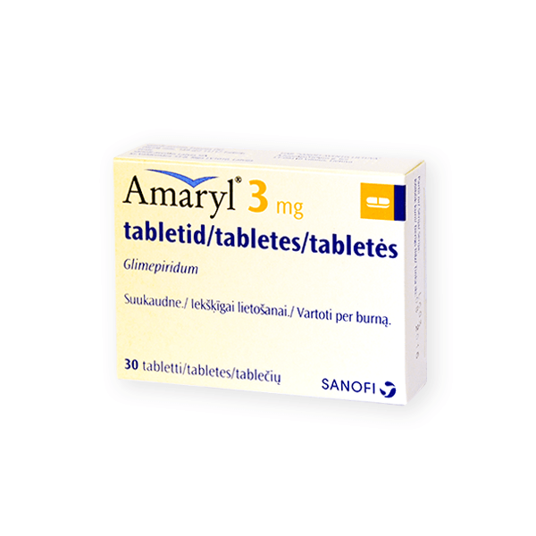 Amaryl 3Mg 30 Tablet