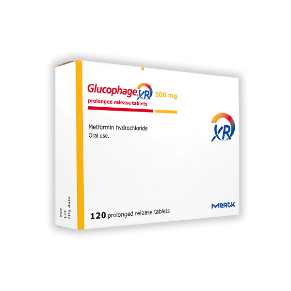 Glucophage 500Mg 100 Tablet