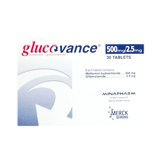 Glucovance 500 2 5Mg Mg 30 Tablet