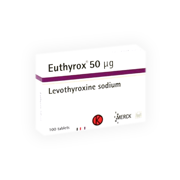 Euthyrox 50Mcg 100 Tablet