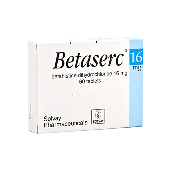Betaserc 16Mg 60 Tablet