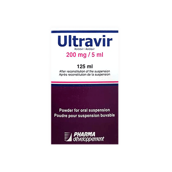 Ultravir 200 5Mg Ml 125Ml Suspension