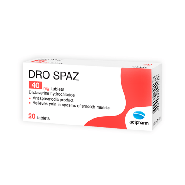 Dro Spaz 40Mg 20 Tablet