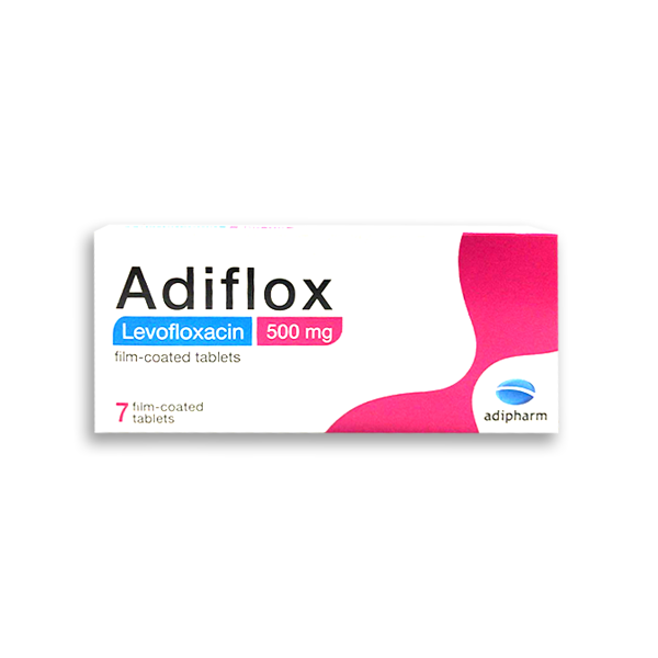 Adiflox 500 Mg 7 Tablet