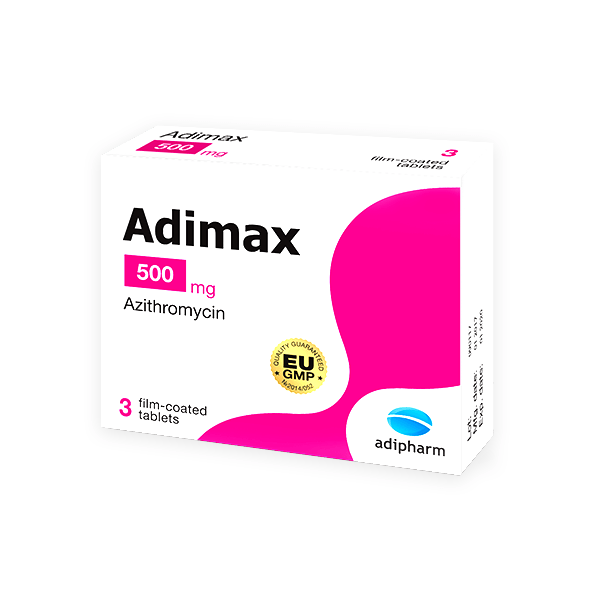 Adimax 500Mg 3 Tablet