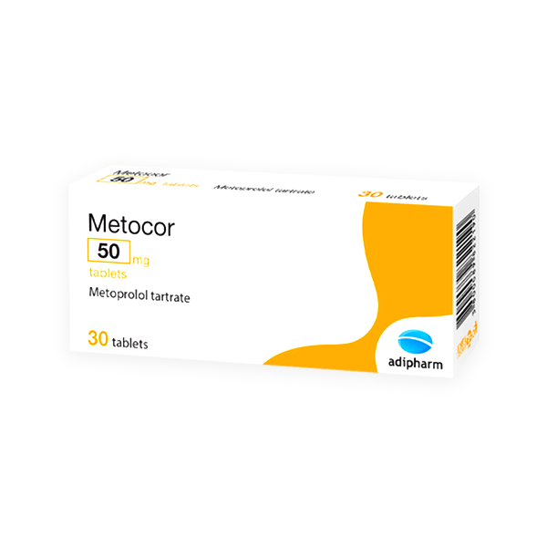 Metocor 50Mg 30 Tablet