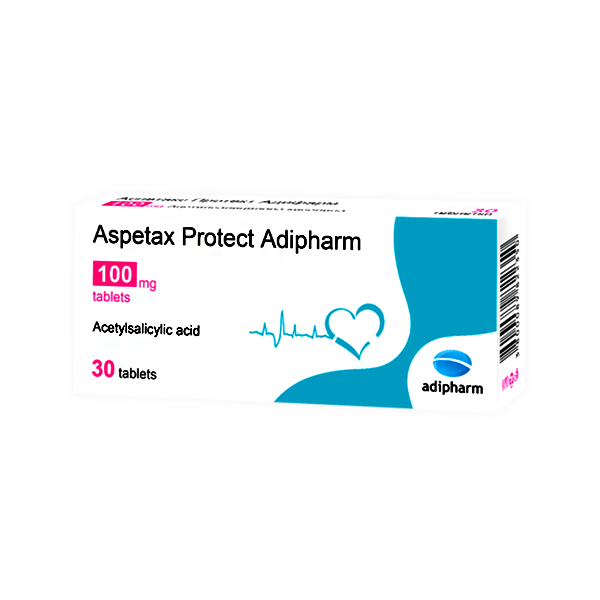 Aspetax Protect 100Mg 30 Tablet