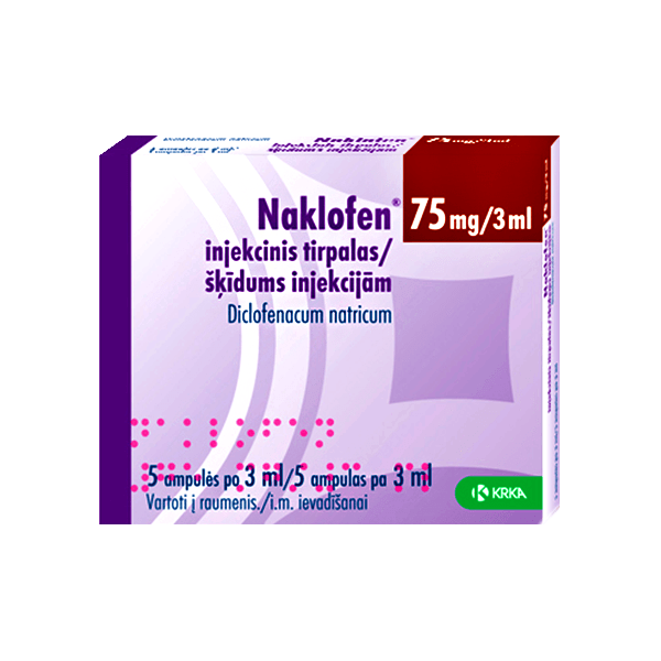 Naklofen 75Mg 3Ml 5 Ampoule