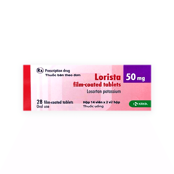 Lorista 50Mg 28 Tablet