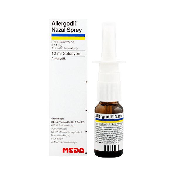 Allergodil Nasal 0 14Mg 10Ml Spray