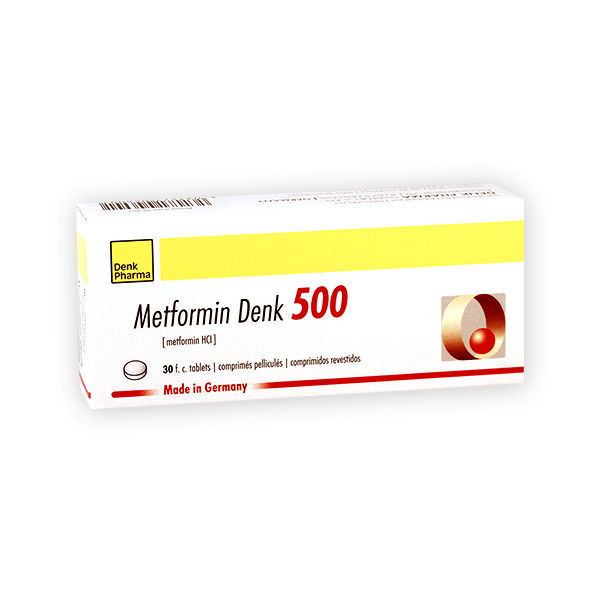 Metformin Denk 500Mg 30 Tablet