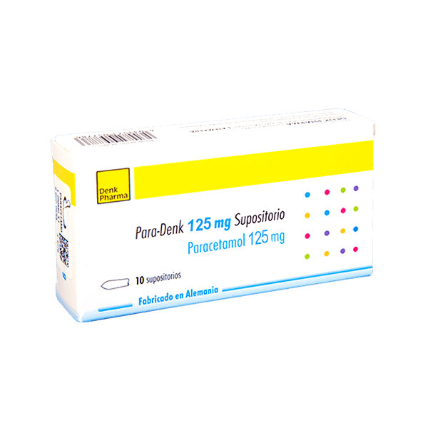 Para Denk 125Mg 10 Suppository