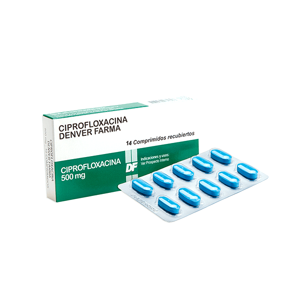 Ciprofloxacina 500Mg 16 Caplet