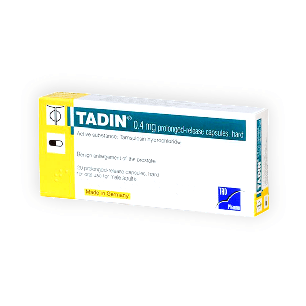 Tadin Tad 0 4Mg 20 Tablet