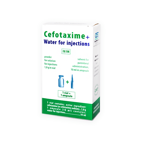 Cefotaxime Darnitsa 1Vial 1 Ampoules