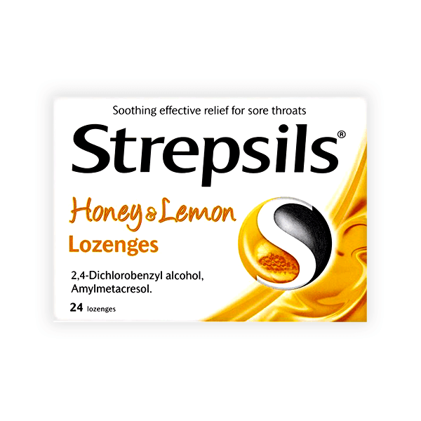 Strepsils Honey Lemon 24 Lozenges