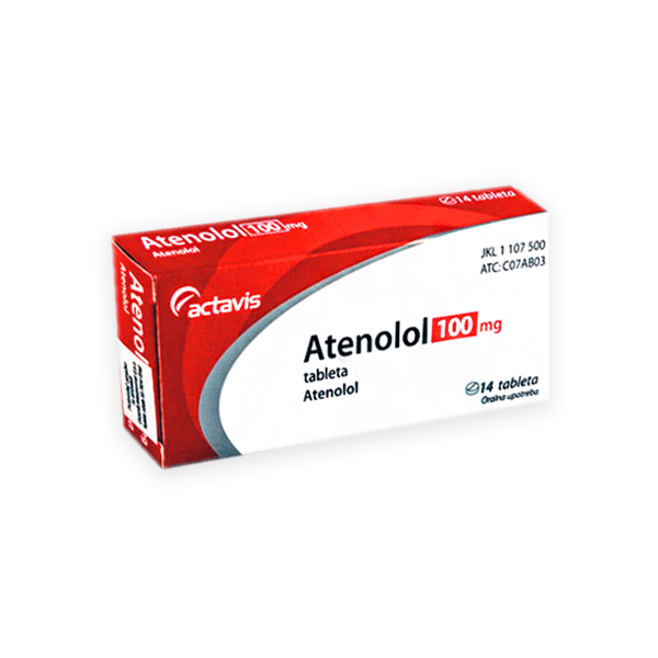 Atenolol 100Mg 28 Tablet Actavis