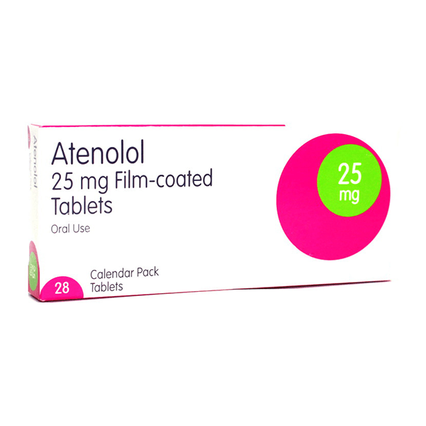 Atenolol 25Mg 28 Tablet Actavis