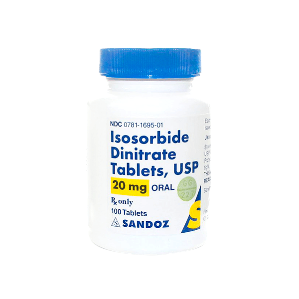 Isosorbide Dinitrate 20Mg 56 Tablet Actavis
