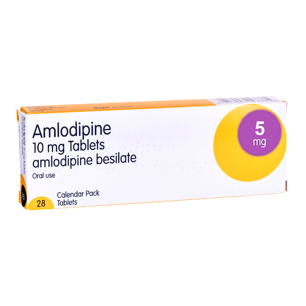 Amlodipine 5Mg 28 Tablet Actavis
