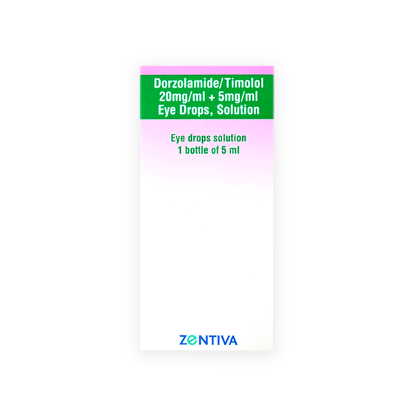Dorzolamide 20Mg Ml 5Mg Ml 5Ml Eye Drops