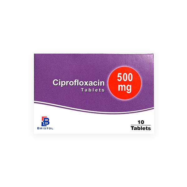 Ciprofloxacin 500Mg 10 Tablet Bristol
